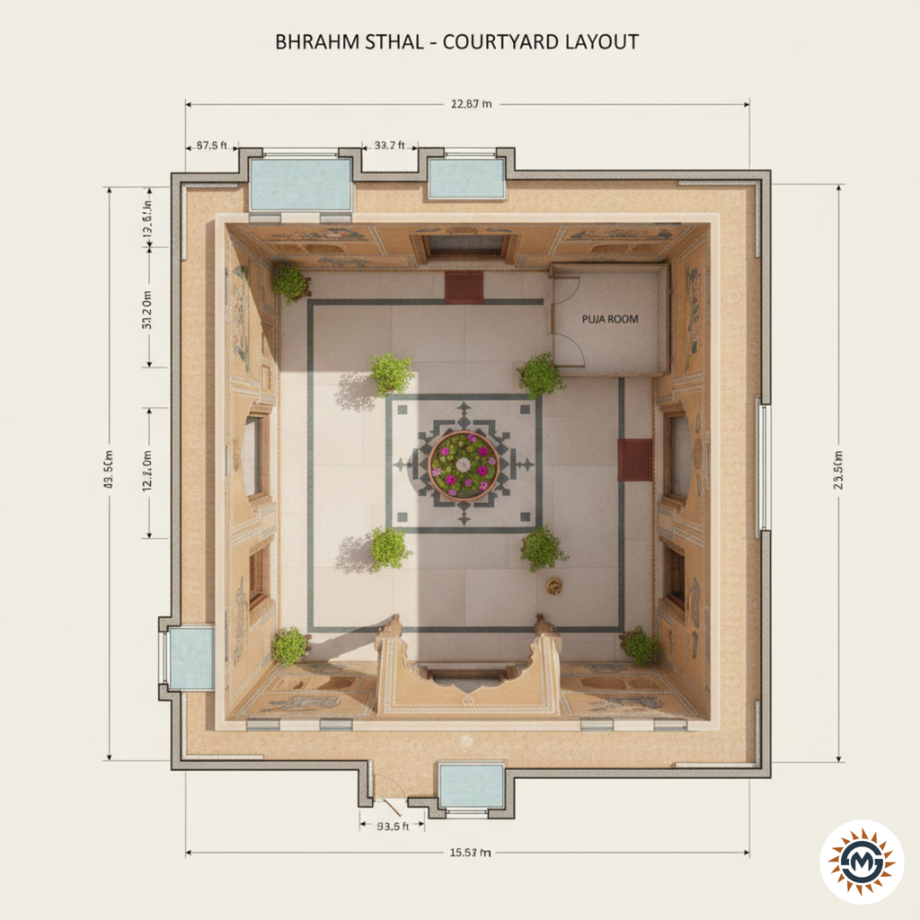 The Heart of the Home: Understanding the Power of the Brahmsthan - Maha Shubh