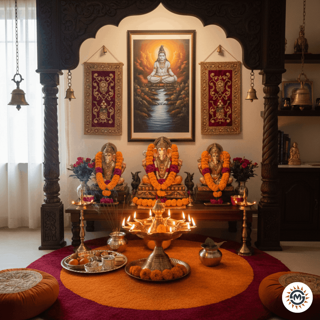 Elevating Home Energy: The Essential Vastu Guide to Pooja Room Alignment