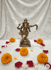 Nritya Ganesh Ji Brass Idol