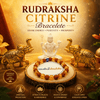 Rudraksha Citrine Bracelate