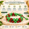 Rudraksha Green Aventurine Bracelet