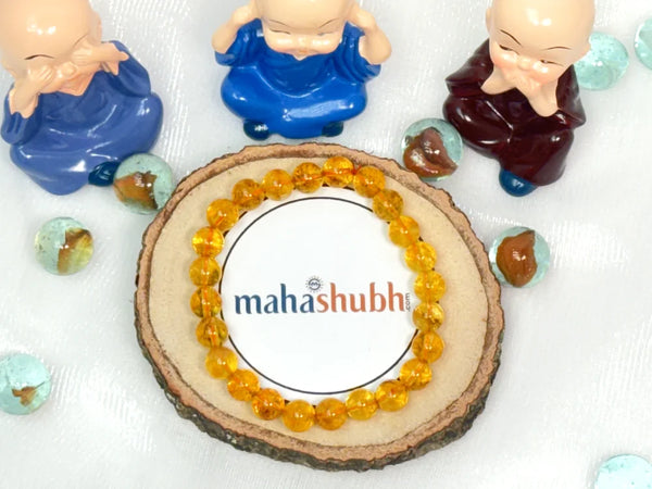 Yellow Citrine Bracelet