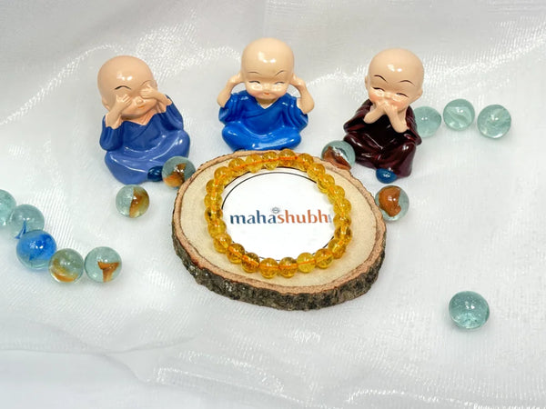 Yellow Citrine Bracelet