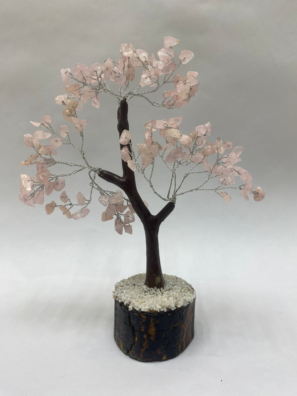 Rose Quartz Gemstone Tree ( Love Tree )
