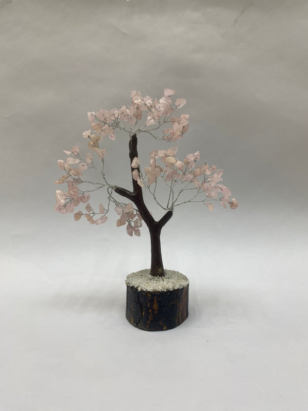 Rose Quartz Gemstone Tree ( Love Tree )