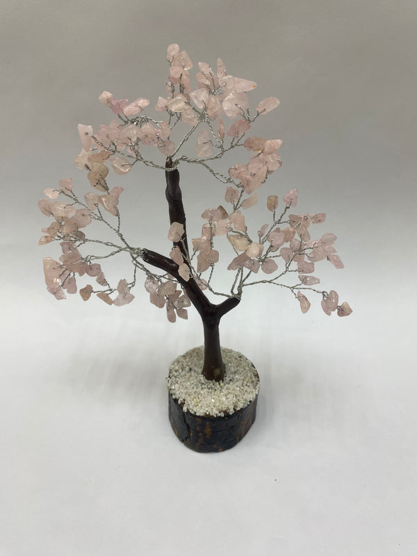 Rose Quartz Gemstone Tree ( Love Tree )