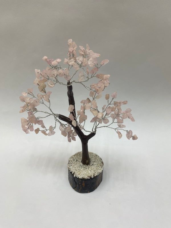 Rose Quartz Gemstone Tree ( Love Tree )