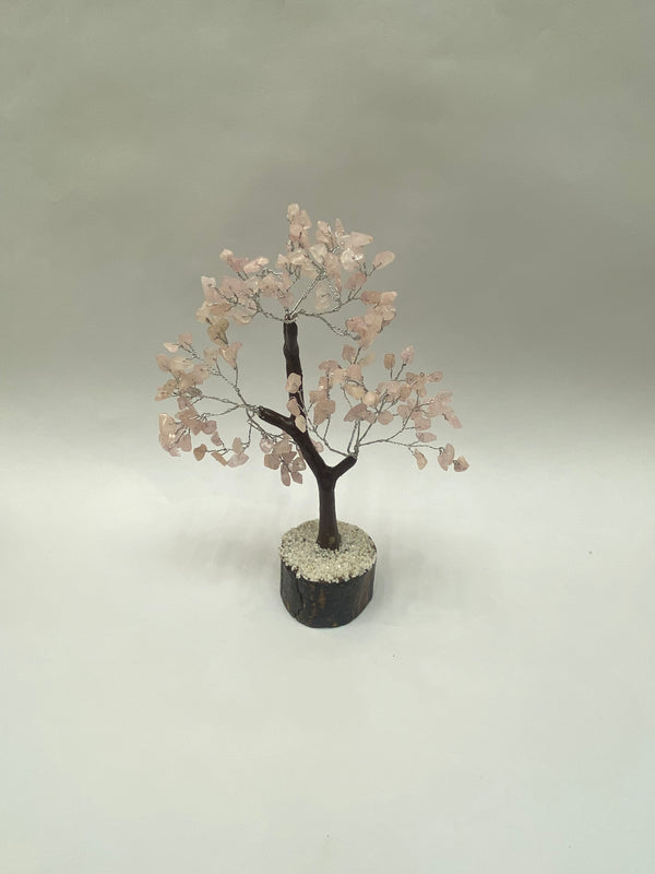 Rose Quartz Gemstone Tree ( Love Tree )