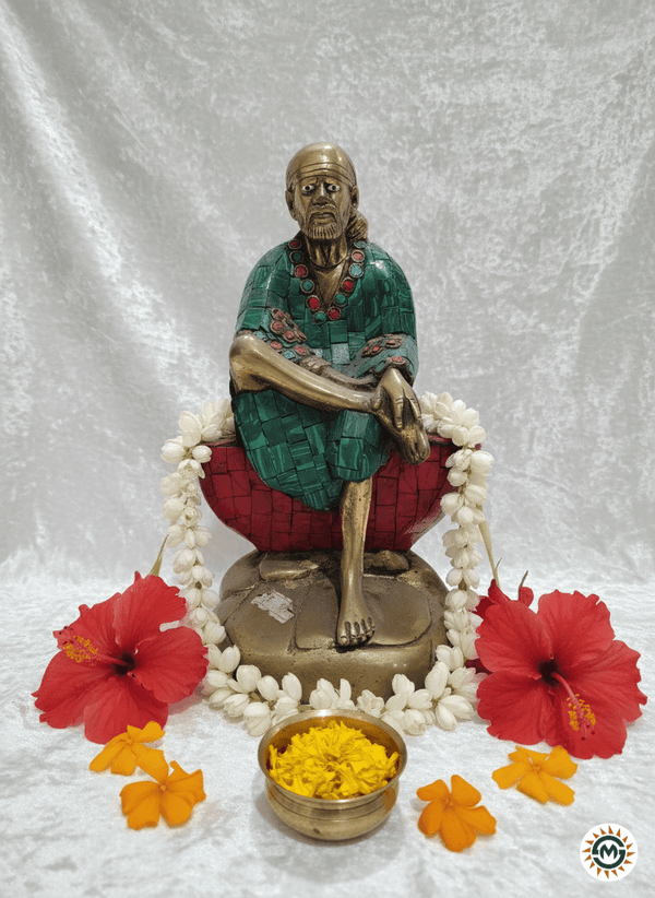 Sai Baba Brass Idol