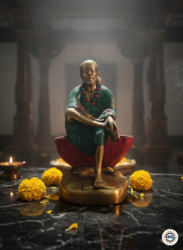 Sai Baba Brass Idol