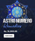 Advertisement for Astro Numerology Remedies with astrological symbols and numbers on a dark background.