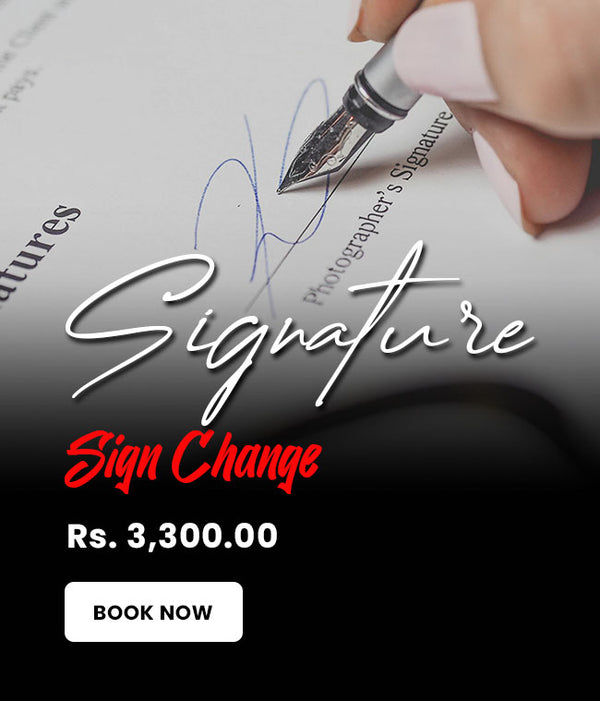 Signature Sign Change