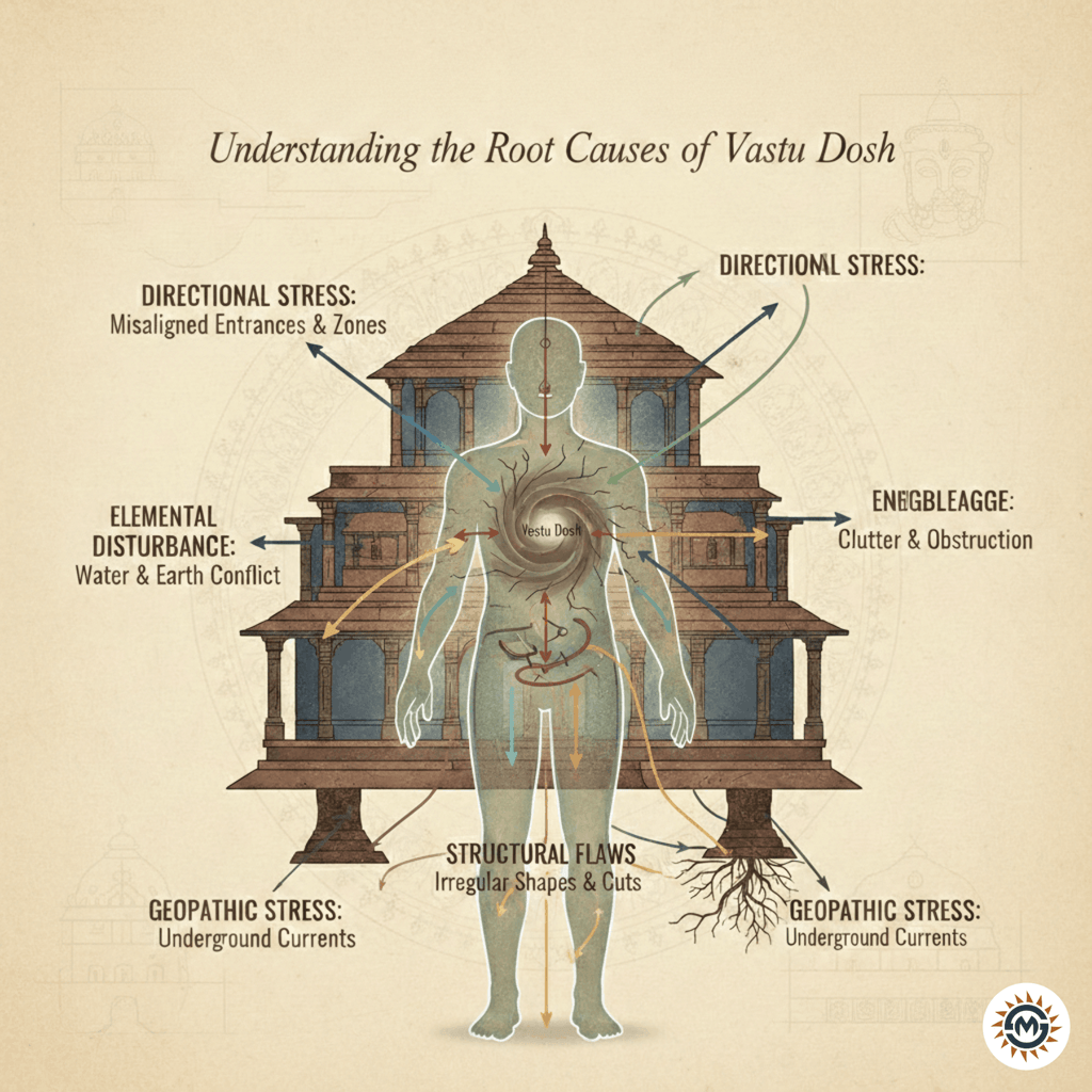 The Anatomy of an Imbalance: Understanding the Root Causes of Vastu Dosh