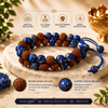Rudraksha Lapis Lazuli Bracelet