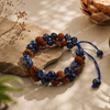 Rudraksha Lapis Lazuli Bracelet