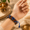 Rudraksha Lapis Lazuli Bracelet