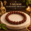 5 Mukhi Rudraksha Bracelet