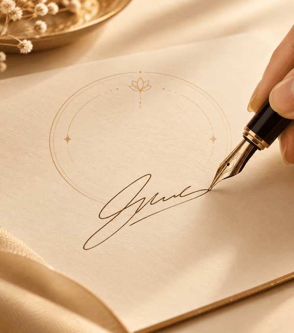 Set Name With Signature