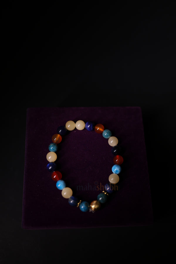 natural stone confidence bracelet for courage and positive energy