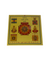 A colorful religious document with Hindi text and various symbols, likely a mantra or prayer sheet.