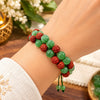 Rudraksha Green Aventurine Bracelet