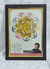 Gold-toned MahaShubh All-in-One Yantra plate featuring sacred geometry, numerical grids, and Sanskrit mantras for prosperity and protection
