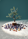 MahaShubh Money Magnet Tree handcrafted with citrine crystals and golden wire for wealth and prosperity decor