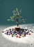MahaShubh Money Magnet Tree handcrafted with citrine crystals and golden wire for wealth and prosperity decor