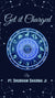 Book cover with astrological symbols and 'Get it Charged' text on a dark background