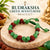Rudraksha Green Aventurine Bracelet
