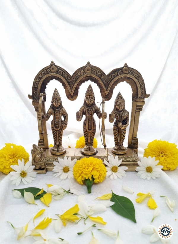 Shri Ram Darbar Brass Idol