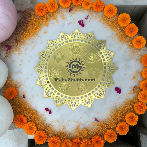 Divine Chakra Yantra for Meditation and Spiritual Balance